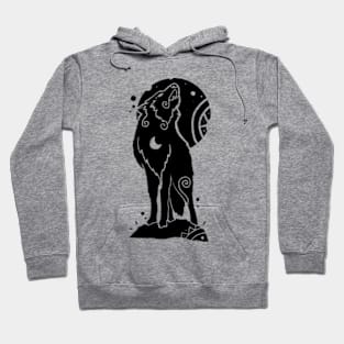 The wolf and the moon Hoodie